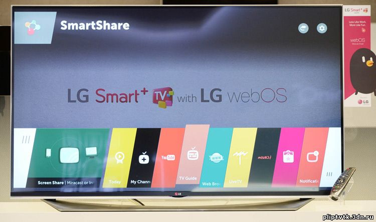 webOS 2.0 для Smart TV